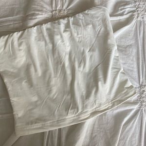 princess polly tube top white NWOT